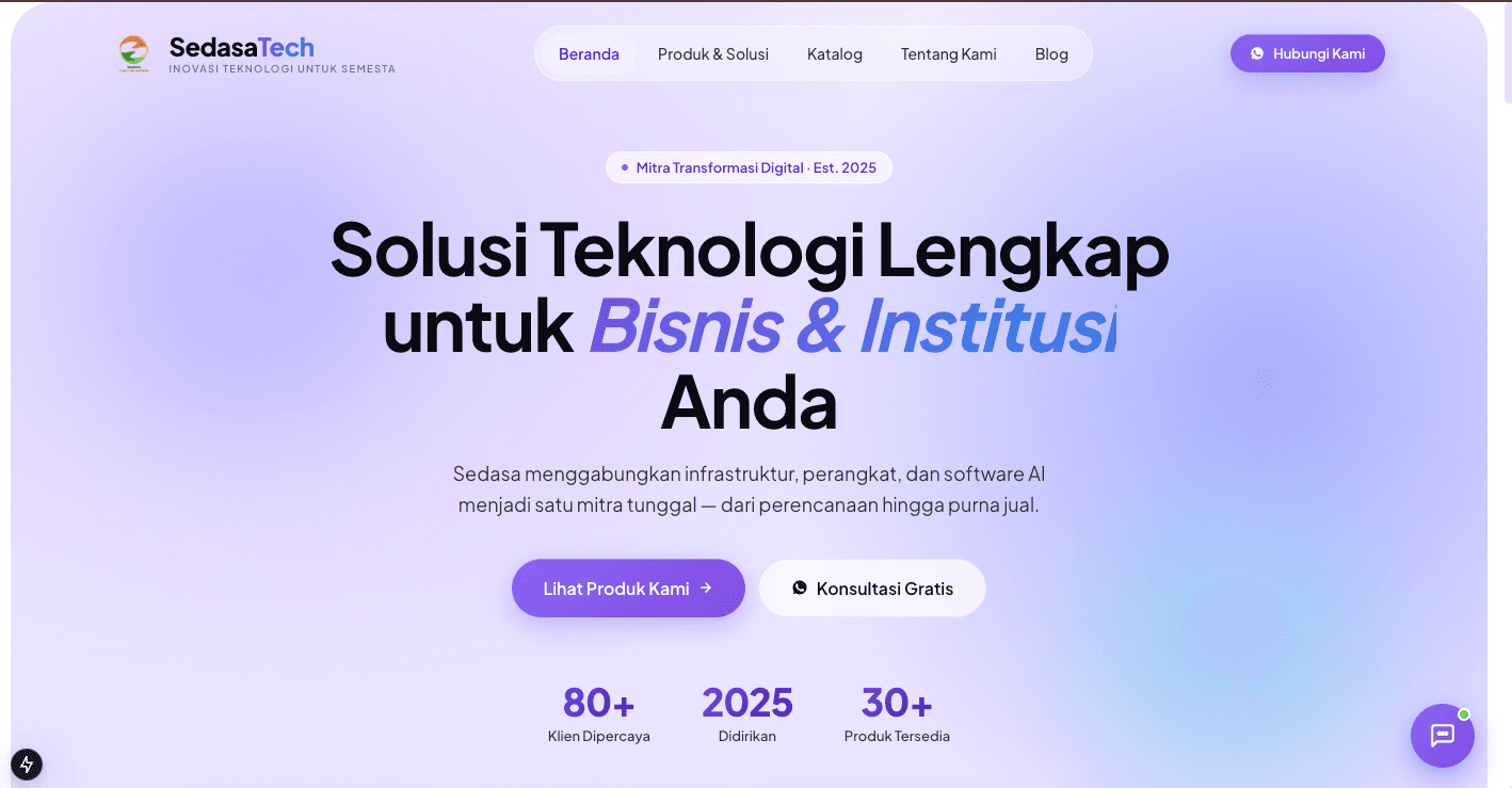Website SedasaTech